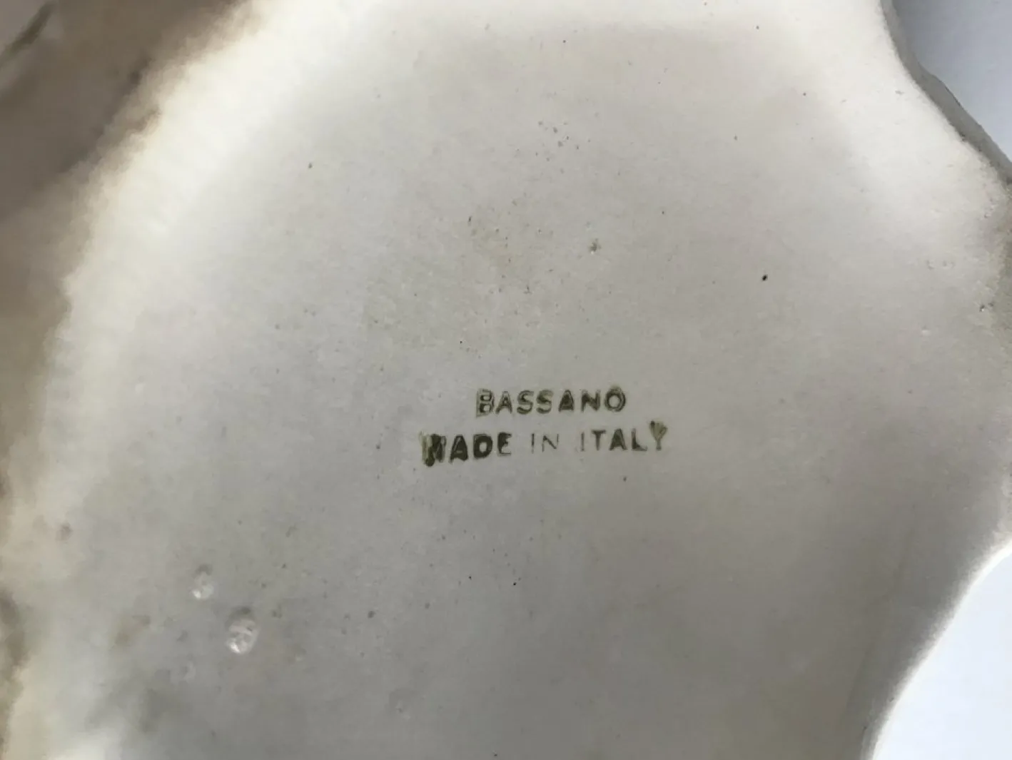 Keramikkrug signiert von Bassano, Italien, 1950er