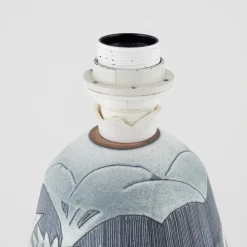 Keramik Lampe von Marian Zawadski für Tilgmans, Schweden, 1962