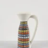 Keramik Orangenlimonade Service mit Krug und Mazagrans von Roger Capron, 1950er, 7er Set