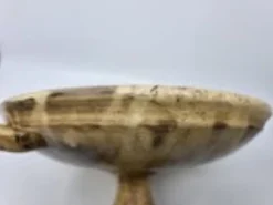 Keramikschale mit Blumendekor von Vallauris, Frankreich, 1960