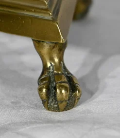 Kerzenständer aus vergoldeter Bronze, 19. Jh., 2er Set