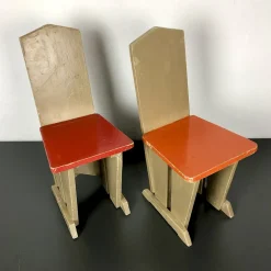 Kinderstühle im Stil von Koo, Niederlande, 1930er, 4er Set