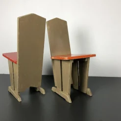 Kinderstühle im Stil von Koo, Niederlande, 1930er, 4er Set