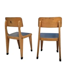 Kinderstühle von Zabo, 1950er, 2er Set
