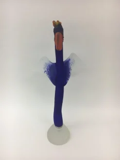 Kjell Engman für Kosta Boda Große Vogelskulptur, 1970er