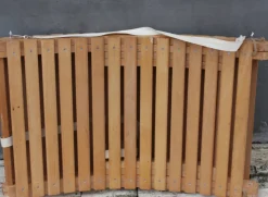 Klappbare Mid-Century Sonnenliegen aus Holz, 1970er, 2er Set
