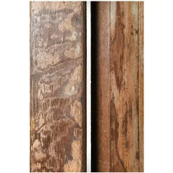 Klappbarer Holzrahmen mit 4 Blättern