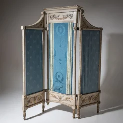 Klappbarer Raumteiler im Louis XVI-Stil, 19. Jh.