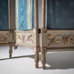 Klappbarer Raumteiler im Louis XVI-Stil, 19. Jh.