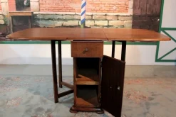 Klappbarer Vintage Esstisch aus Eiche