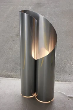 Klapp Lampen aus Stahl von Maria Tyakina, 2er Set
