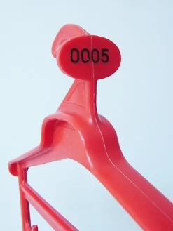 Kleiderbügel, 1970er, 5er Set