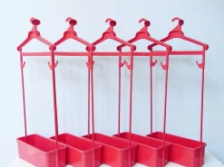 Kleiderbügel, 1970er, 5er Set