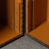 Kleiderschrank-Truhe mit monogrammiertem Leinen von Louis Vuitton, 1930er