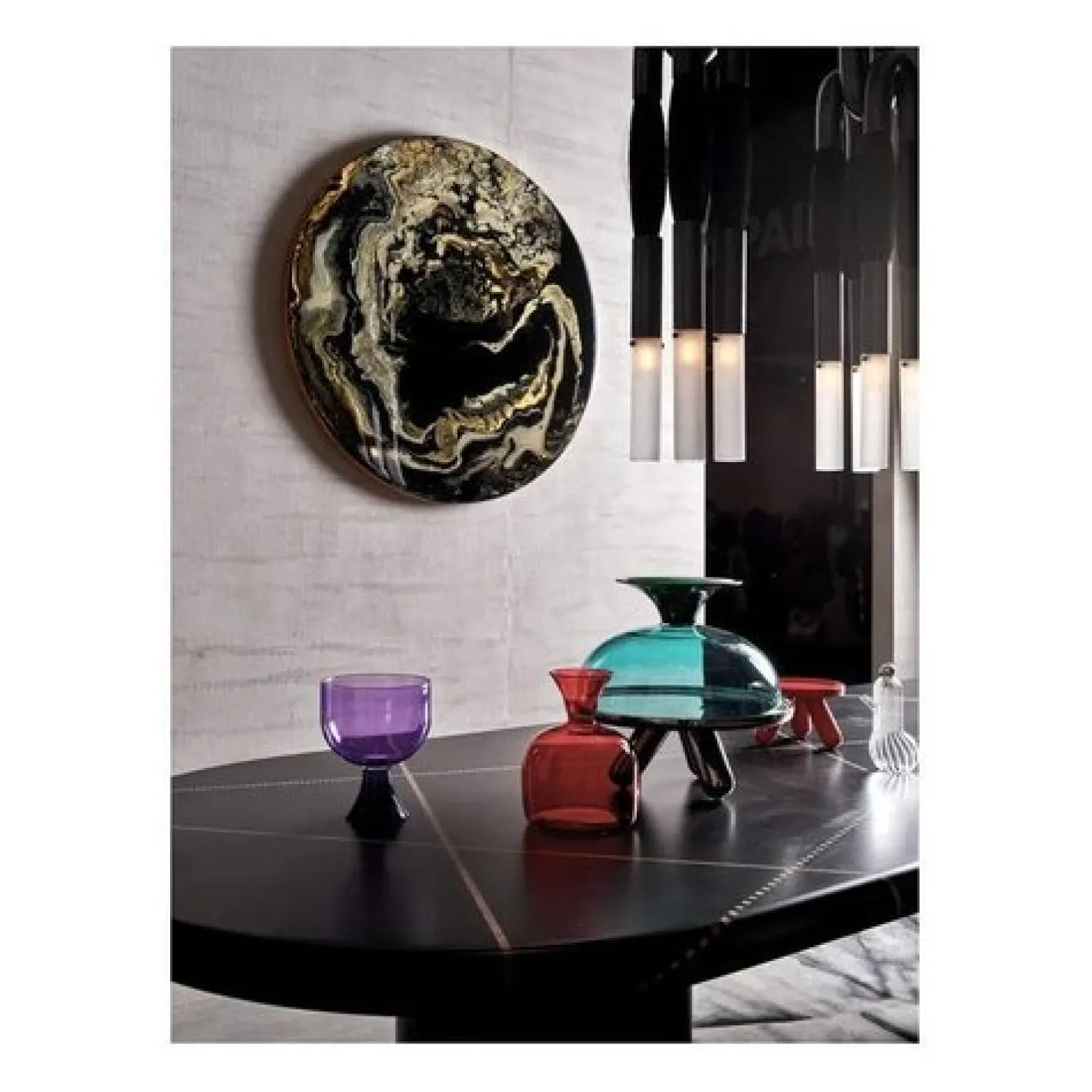 Kleine Africa Wandskulptur von Corine Vanvoorbergen