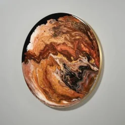 Kleine Africa Wandskulptur von Corine Vanvoorbergen