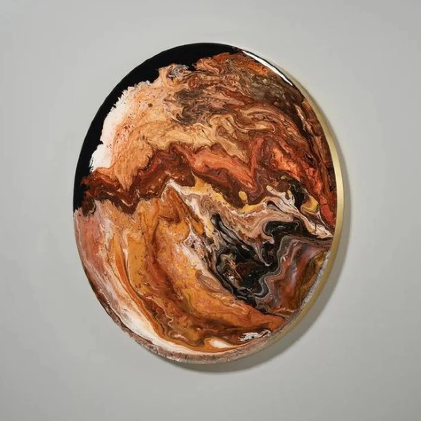 Kleine Africa Wandskulptur von Corine Vanvoorbergen