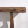 Kleine antike Holzbank