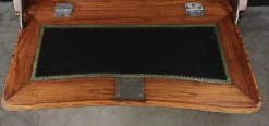 Kleiner Louis XV Damenschreibtisch mit Intarsien, frühes 20. Jh