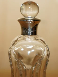 Kleiner Pinch Spirit Dekanter aus Sterling Silber von Asprey & Co., 1964