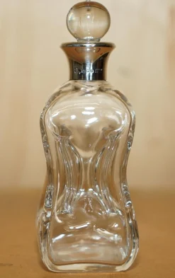 Kleiner Pinch Spirit Dekanter aus Sterling Silber von Asprey & Co., 1964