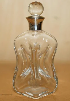 Kleiner Pinch Spirit Dekanter aus Sterling Silber von Asprey & Co., 1964
