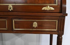 Kleiner zylinderförmiger Louis XVI Sekretär