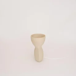 Kleine Schwarzweiße Unira Lampen von Ia Kutateladze, 2er Set