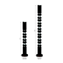 Kleine Totem Säulenlampe von Serge Mouille