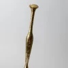 Kleine Vintage Vase aus Messing, 1960er