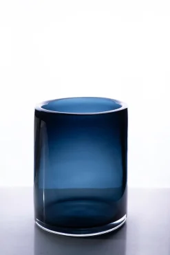 Kleine Zylinder Vase von Federico Peri für Purho