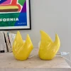 Knallgelbe Pop Tischlampen, 1980, 2er Set
