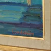Knut Lindström, Fönster (Fenster), 1973, Öl auf Leinwand, Gerahmt
