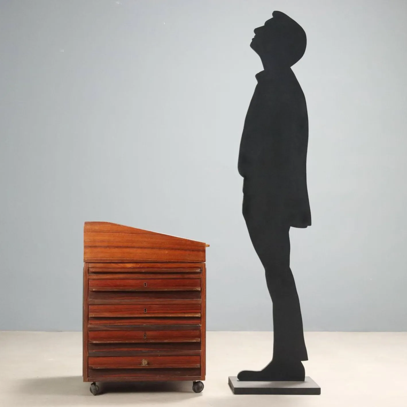 Kommode mit Schreibtisch, 1960er