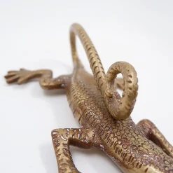 Komodo Eidechsengriff aus Messing
