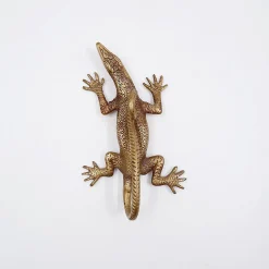 Komodo Eidechsengriff aus Messing
