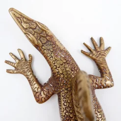 Komodo Eidechsengriff aus Messing