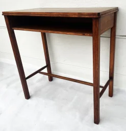 Konsolentisch mit Intarsie von Pozna Furniture Factory, 1950er