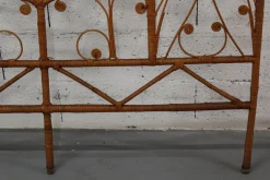 Kopfteil aus Pfau Rattan, 1970er