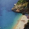 Korsika, Das Meer: Piana Poster von Draeger, 1960er