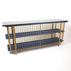 Krid Aluminium Buffet von Clemence Seilles für Stromboli Design