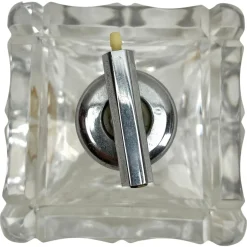 Kristallglas Set von Val Saint Lambert, Belgien, 1950er, 3er Set