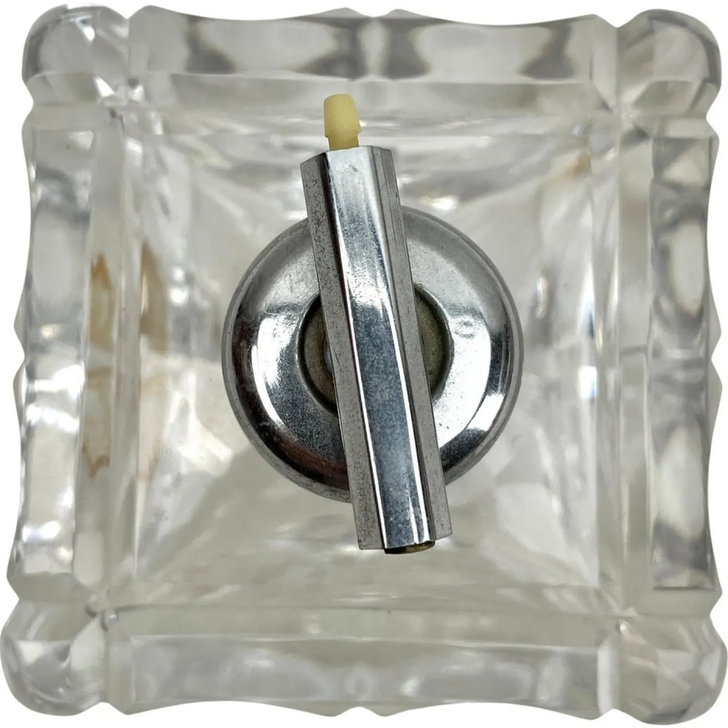 Kristallglas Set von Val Saint Lambert, Belgien, 1950er, 3er Set