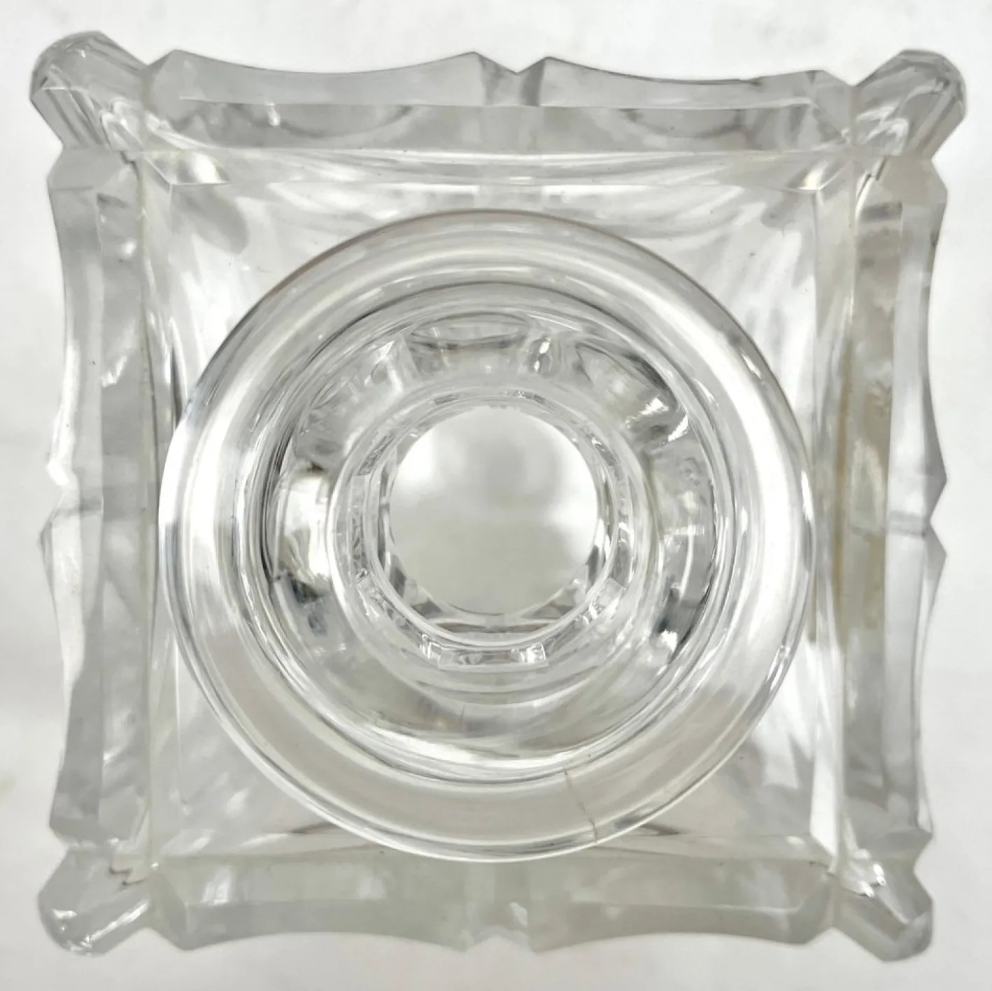 Kristallglas Set von Val Saint Lambert, Belgien, 1950er, 3er Set
