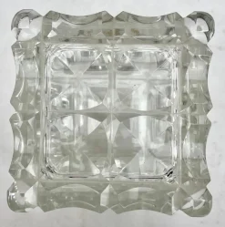 Kristallglas Set von Val Saint Lambert, Belgien, 1950er, 3er Set