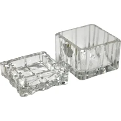 Kristallglas Set von Val Saint Lambert, Belgien, 1950er, 3er Set