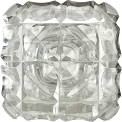 Kristallglas Set von Val Saint Lambert, Belgien, 1950er, 3er Set