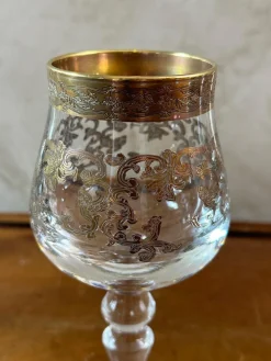 Kristallgläser, 1950, 6er Set