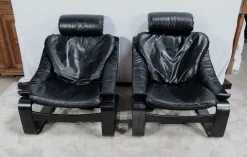 Kroken Lounge Set von Ake Fribyter für Nelo, 1974, 3er Set