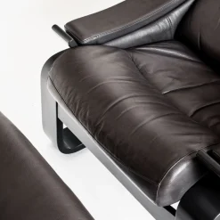 Kroken Sessel & Fußhocker von Ake Fribytter für Roche Bobois, Frankreich, 2000er